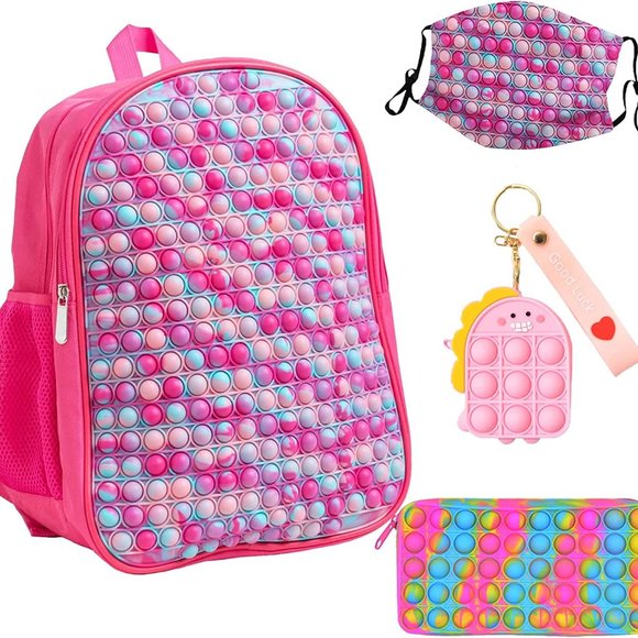 Other - New Fidget School Backpack, Pop--It Backpack for Teens and Kids Backpacks